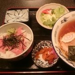金太郎 - りすセット(ミニネギトロ丼)