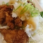 なにわや - 【料理】鳥の唐揚げおろしポン酢