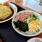 日高屋 - 料理写真:▷ 黒酢しょうゆ冷し麺 670円