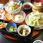 割烹　三代 - ささみサラダ膳　特注