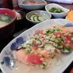 夢や - 「サーモンのラビごットソース」 