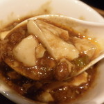 陳家私菜 - 頂点石焼麻婆豆腐；アップ