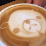 カフェラテ クマさん450円