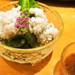 すし処 錦 - 鱧の落とし