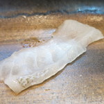 寿司栄 - 27年5月　マコガレイ