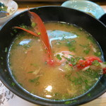 寿司栄 - 27年5月　金目鯛味噌汁