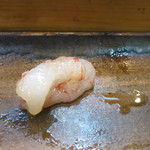 寿司栄 - 27年5月　北海道ブドウ海老