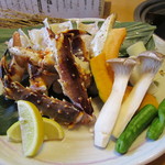 海老名 甲羅本店 - 焼きタラバ二人前