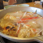 海老名 甲羅本店 - 黄金スープ　開始