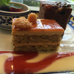 日本料理　彩 - キャラメルケーキ