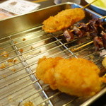 元気屋 - ズリ素揚げなど