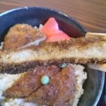 といや - といやセット、カツ断面。