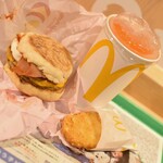 マクドナルド - 料理写真:メガマフィンセット(710円→モバイルクーポンで660円)2026年9月