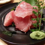 びっくりうどん - マグロ脳天刺し(2015/5)