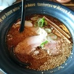 麺屋　杏樹 - 南信州豚骨 黒