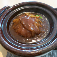 中國菜 心香 - ランチ　ふかひれ姿土鍋ご飯（胸びれ）