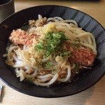 おがた家 - ちく天ぶっかけ大（850円）