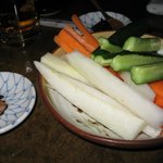 オマチ堂 - つきだしの野菜スティック