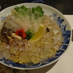 板前割烹 ひぐち - オコゼのうす造り