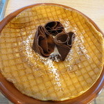 メロウ ブラウン コーヒー - パンケーキ　ショコラ　５２０円