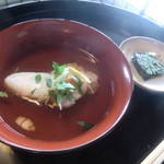 京都 吉兆 - 御椀　カサゴ