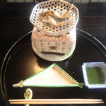 京都 吉兆 - 焼物　稚鮎　塩焼き二丁
      