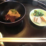 京都 吉兆 - 御飯　筍御飯と香物　季の物
      
      
      