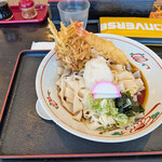角千本店 - 料理写真:えびおろしきしめん（大盛）