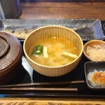 しんぱち食堂 - 料理写真:秋刀魚定食ごはん大盛り