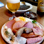 歩人 - ソーセージ７種盛り