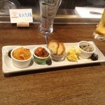 やきとりや こころ - 前菜の盛り合わせ