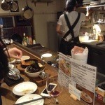 やきとりや こころ -  21時～パンケーキ焼いてもらいました。