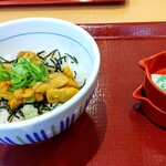 なか卯 - 料理写真:小うに丼(980円)