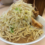 自家製ラーメン大者 - ラーメンの断面図はムリがある(笑)