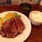 壱庵　 - ステーキ定食300g