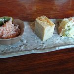 鴨鶴 - 釜飯セットに付く前菜