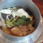 鴨鶴 - 鯛の釜飯！