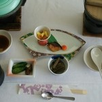 津軽南田温泉 アップルランド - お昼ご飯をいただきました。