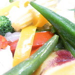 Yoshinoya - １１種類の温野菜がＯＮ☆♪