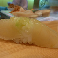 鮨 からく - 鯛の昆布締め（ゆず風味）