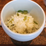 柳家 - わさび菜ご飯　(2015/05)