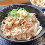 こがね製麺所 - 肉ぶっかけ冷