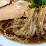 らぁ麺 紫陽花 - 自家製麺アップ