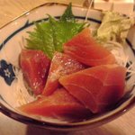 まぐろぶつ（食べかけ(^^;)）