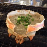 磯丸水産 - かに味噌甲羅焼き