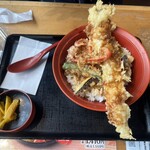 久兵衛屋 - 料理写真:大っきな穴子の穴子天丼!