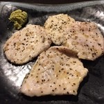 Toriichi - むね肉黒胡椒炙り¥520