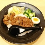 三商巧福 - とんロース飯630円
