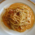 アヴェユ・アジル - 明太子カニクリームパスタ