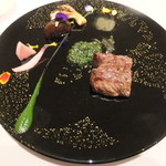 レストラン ラッセ - 短角牛のロースト